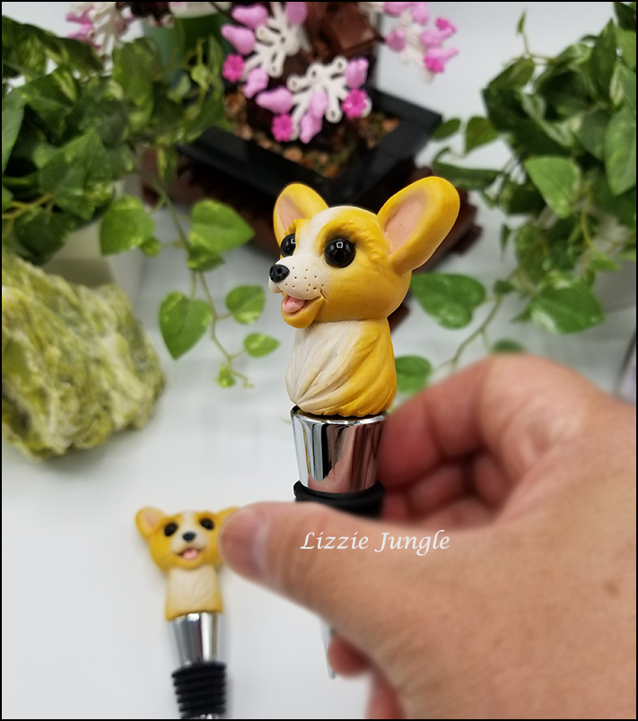 Mini Corgi Bottle Stopper