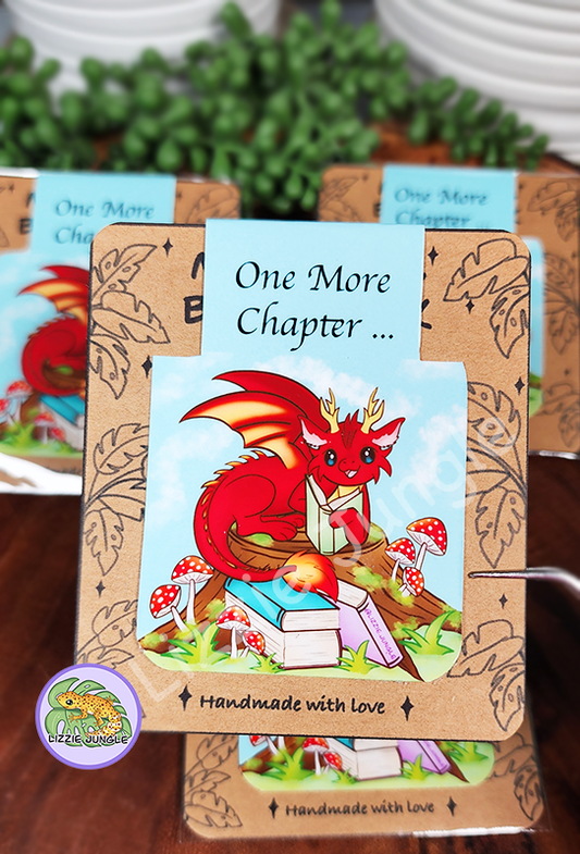 One More Chapter Magnetic Bookmark