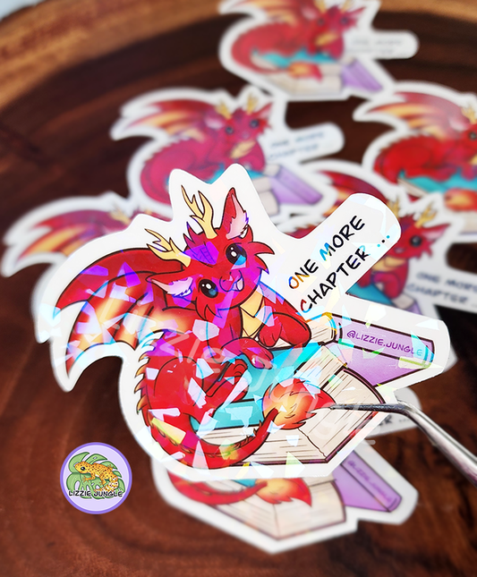 One More Chapter :: Vinyl Sticker