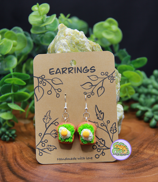 Avocado Toast Earrings