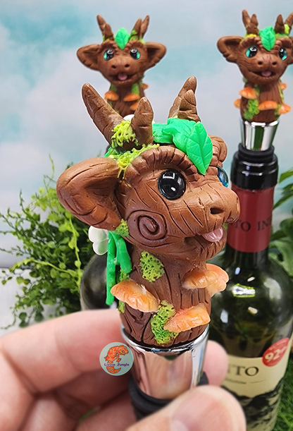 Forest Dragon Bottle Stopper