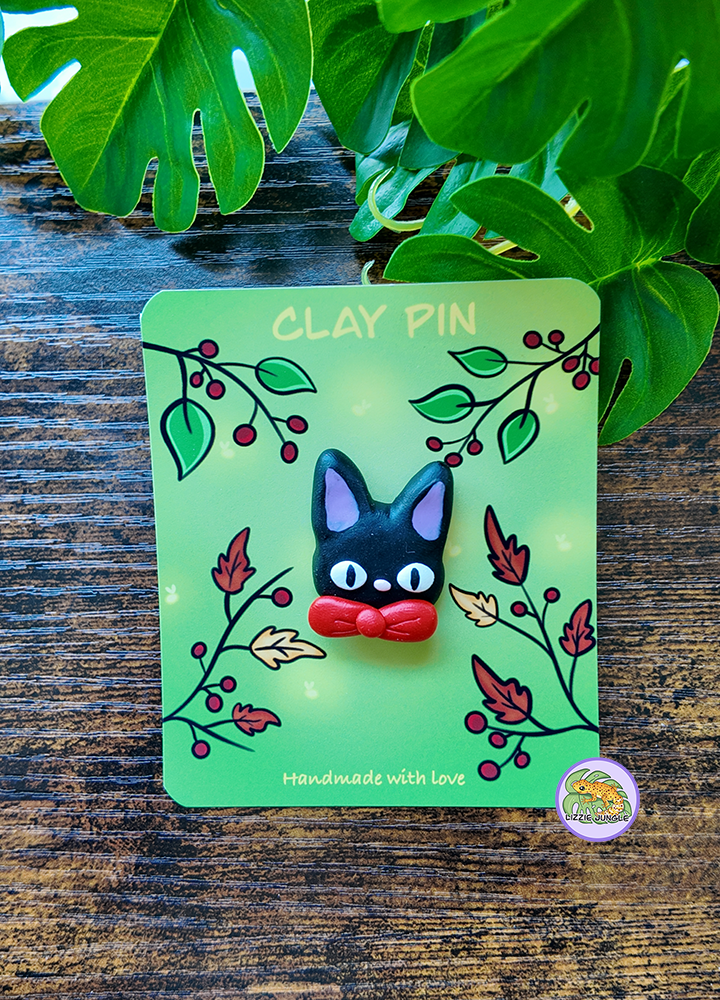 Black Cat Pin