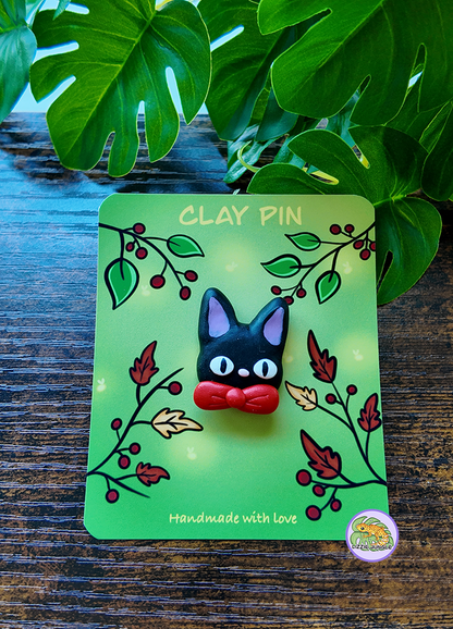 Black Cat Pin