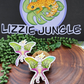 Luna Moth Dragon :: Holographic Vinyl Sticker