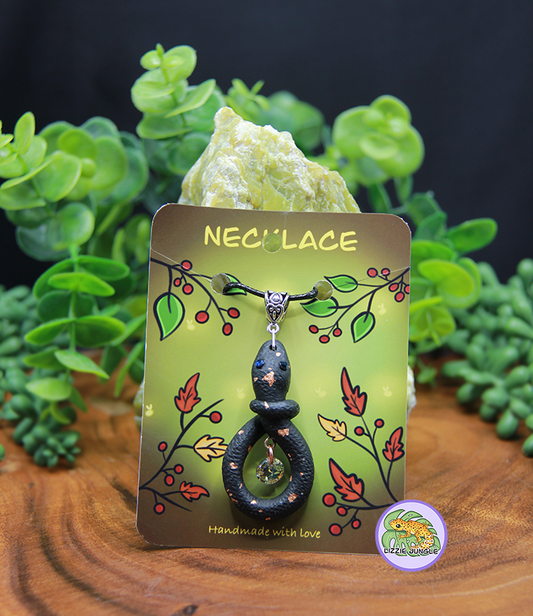 Black Snake Necklace