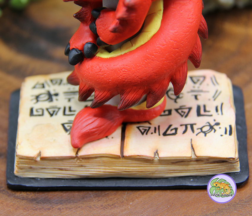 Spikes - Magic Book Guardian Dragon