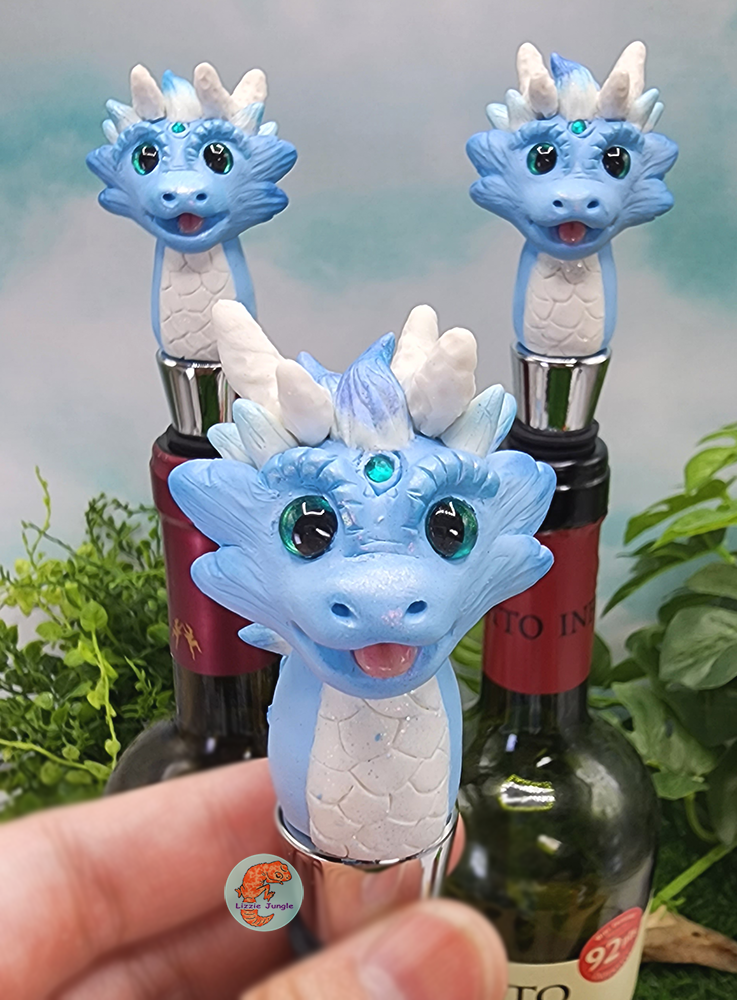 Water Dragon Wine Stopper Collectibles