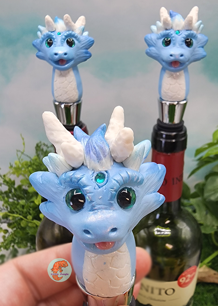 Water Dragon Wine Stopper Collectibles