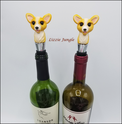 Mini Corgi Bottle Stopper