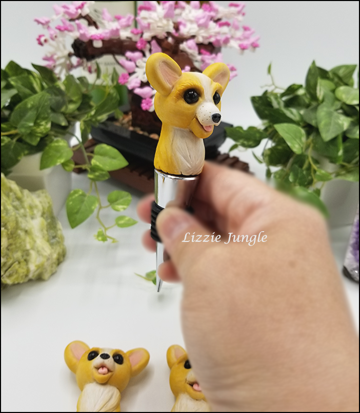 Mini Corgi Bottle Stopper
