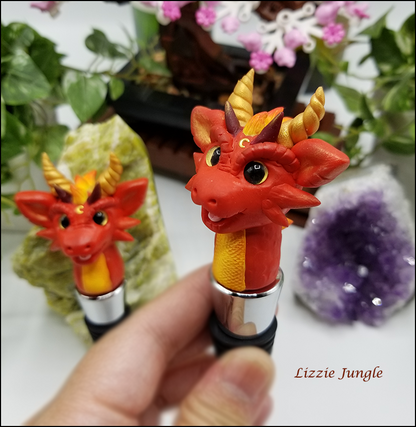 Fire Dragon Bottle Stopper