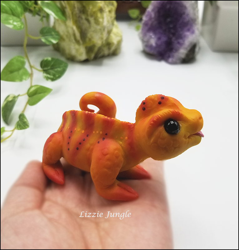 Kona - Fire Orange Chameleon