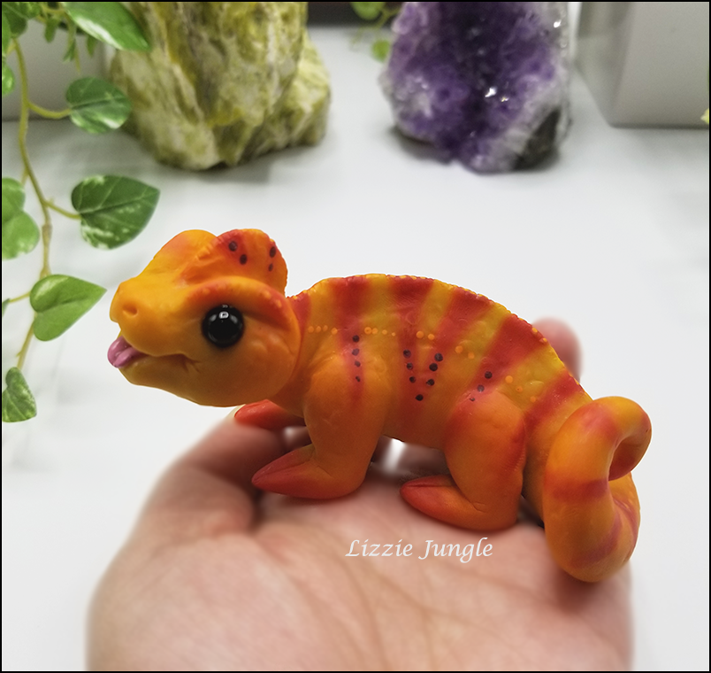 Kona - Fire Orange Chameleon