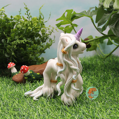 Lilac - White Winter Unicorn