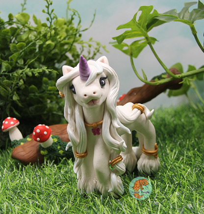 Lilac - White Winter Unicorn