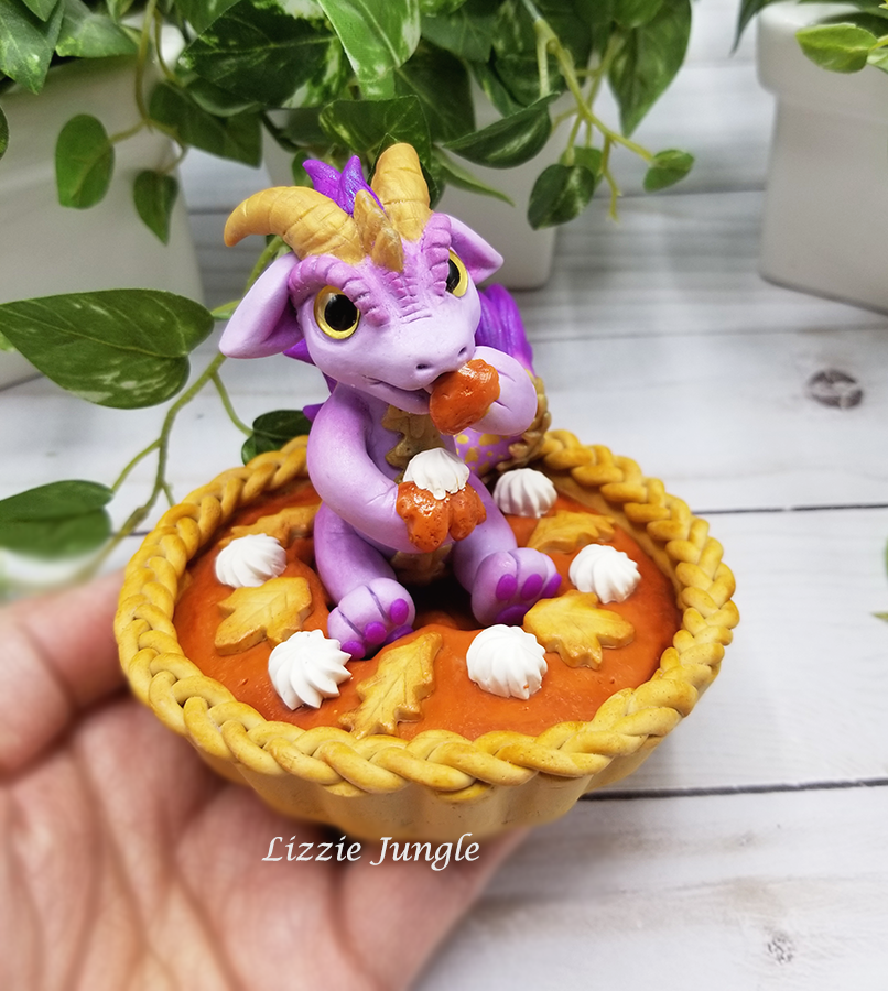 Fitz - Purple Goat Dragon