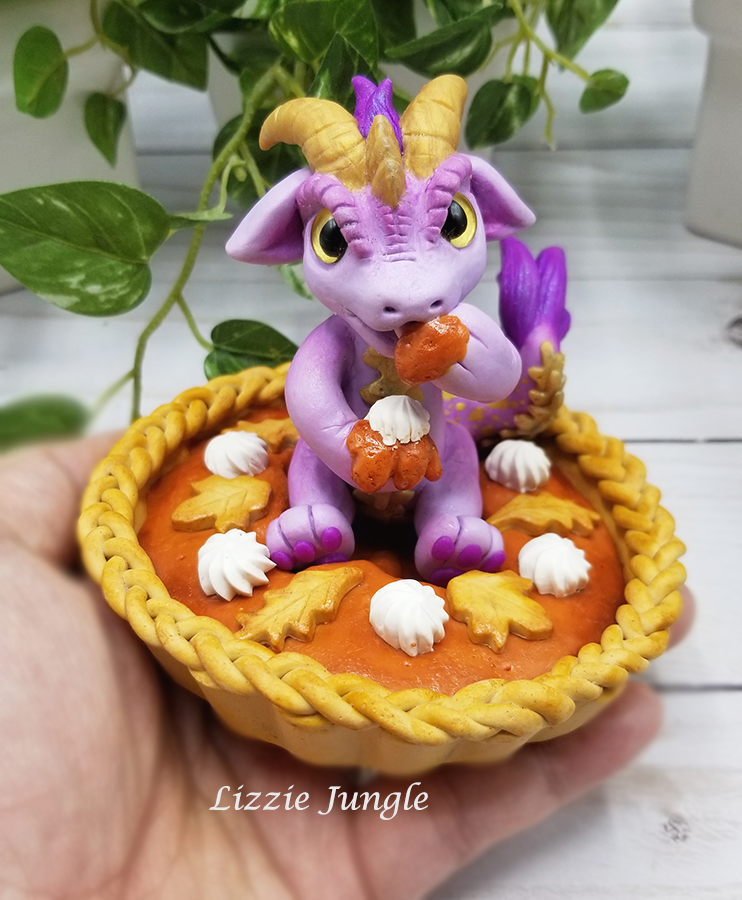 Fitz - Purple Goat Dragon