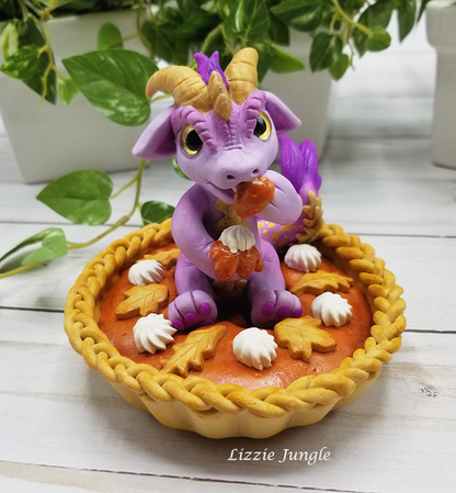 Fitz - Purple Goat Dragon