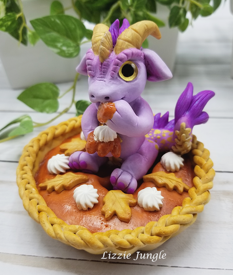 Fitz - Purple Goat Dragon