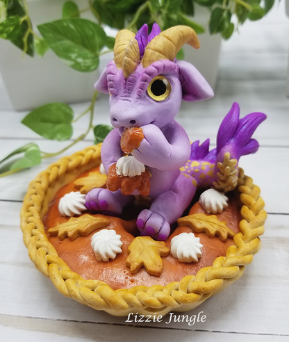 Fitz - Purple Goat Dragon