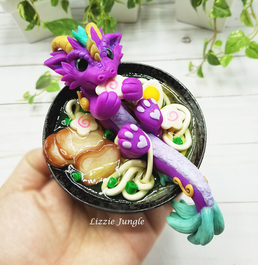 Kimiko - Purple Ramen Dragon