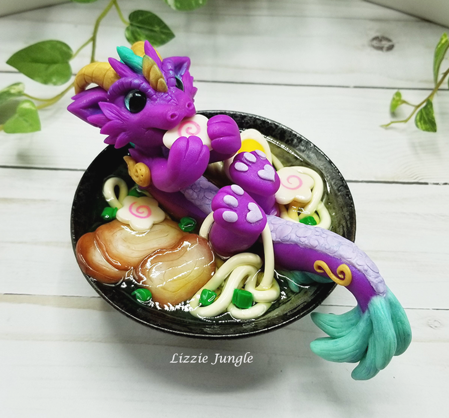 Kimiko - Purple Ramen Dragon