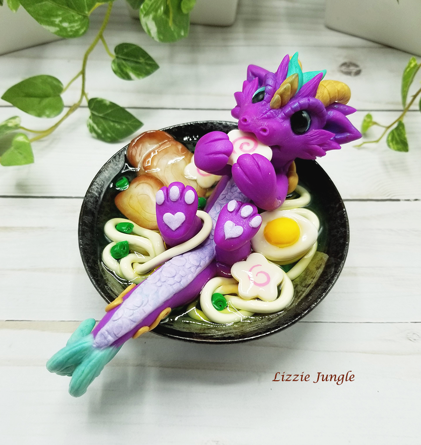 Kimiko - Purple Ramen Dragon