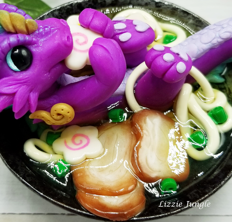 Kimiko - Purple Ramen Dragon