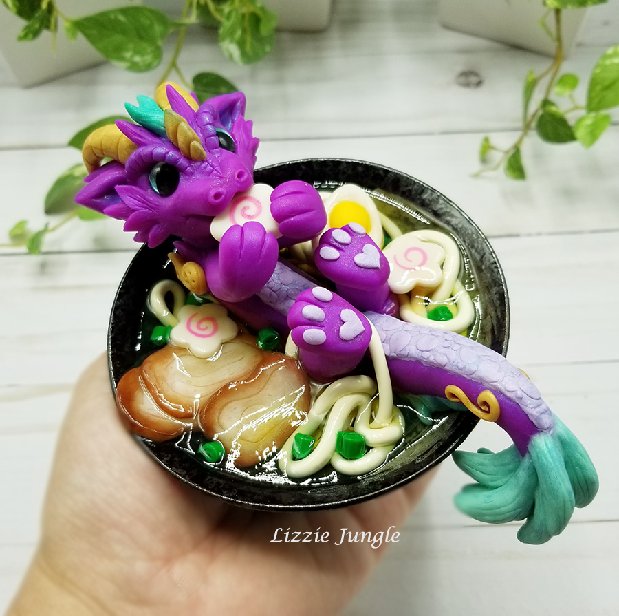 Kimiko - Purple Ramen Dragon