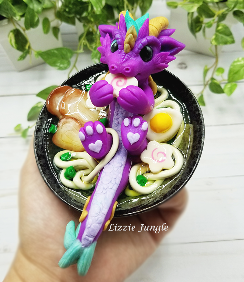 Kimiko - Purple Ramen Dragon